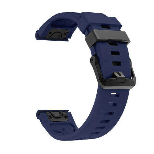 Bracelet silicone race Garmin Forerunner 745 (bleu foncé)