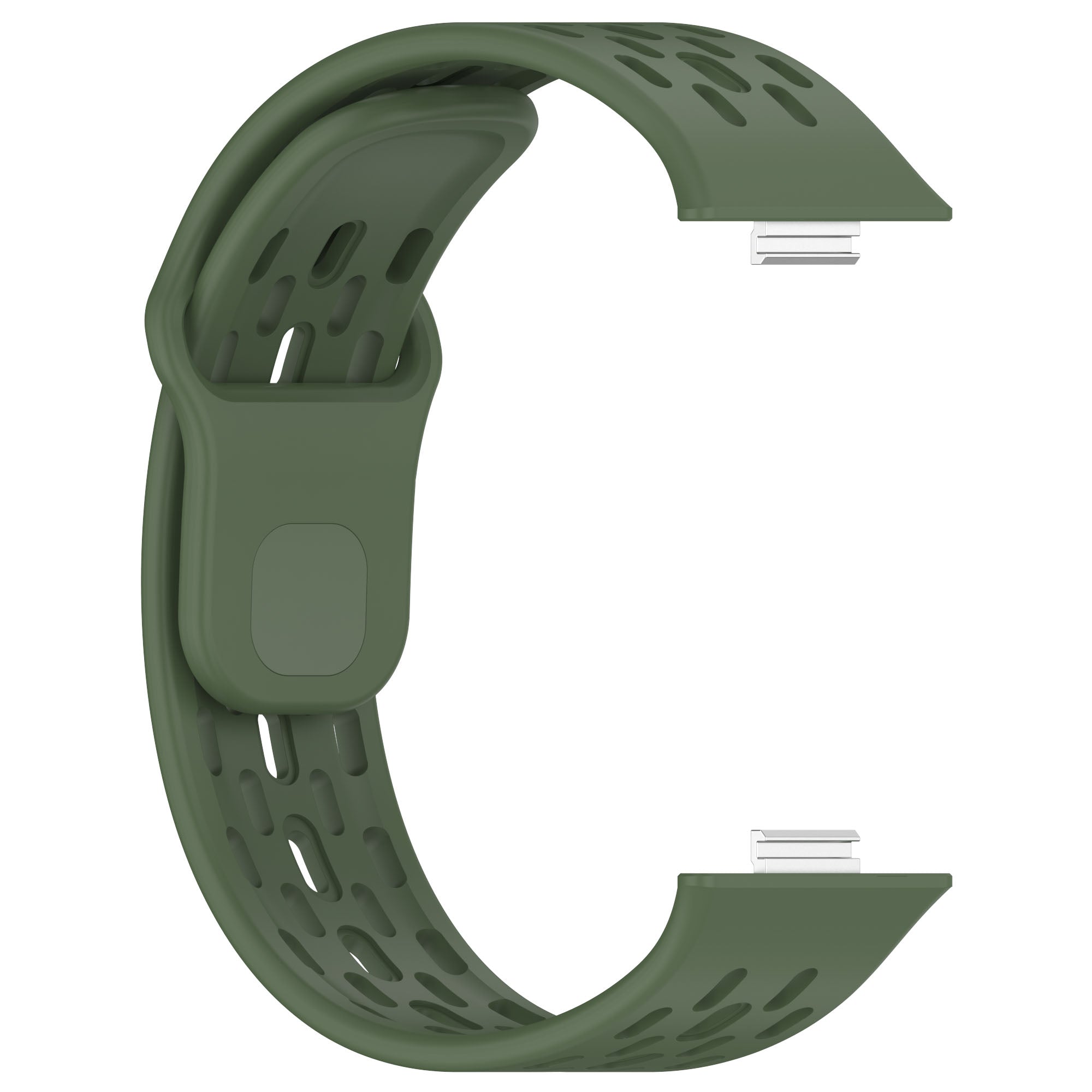 Bracelet air silicone Huawei Watch Fit 5 Pro (vert foncé)