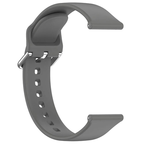Nomad Bracelet silicone avec boucle Coros (gris foncé)
