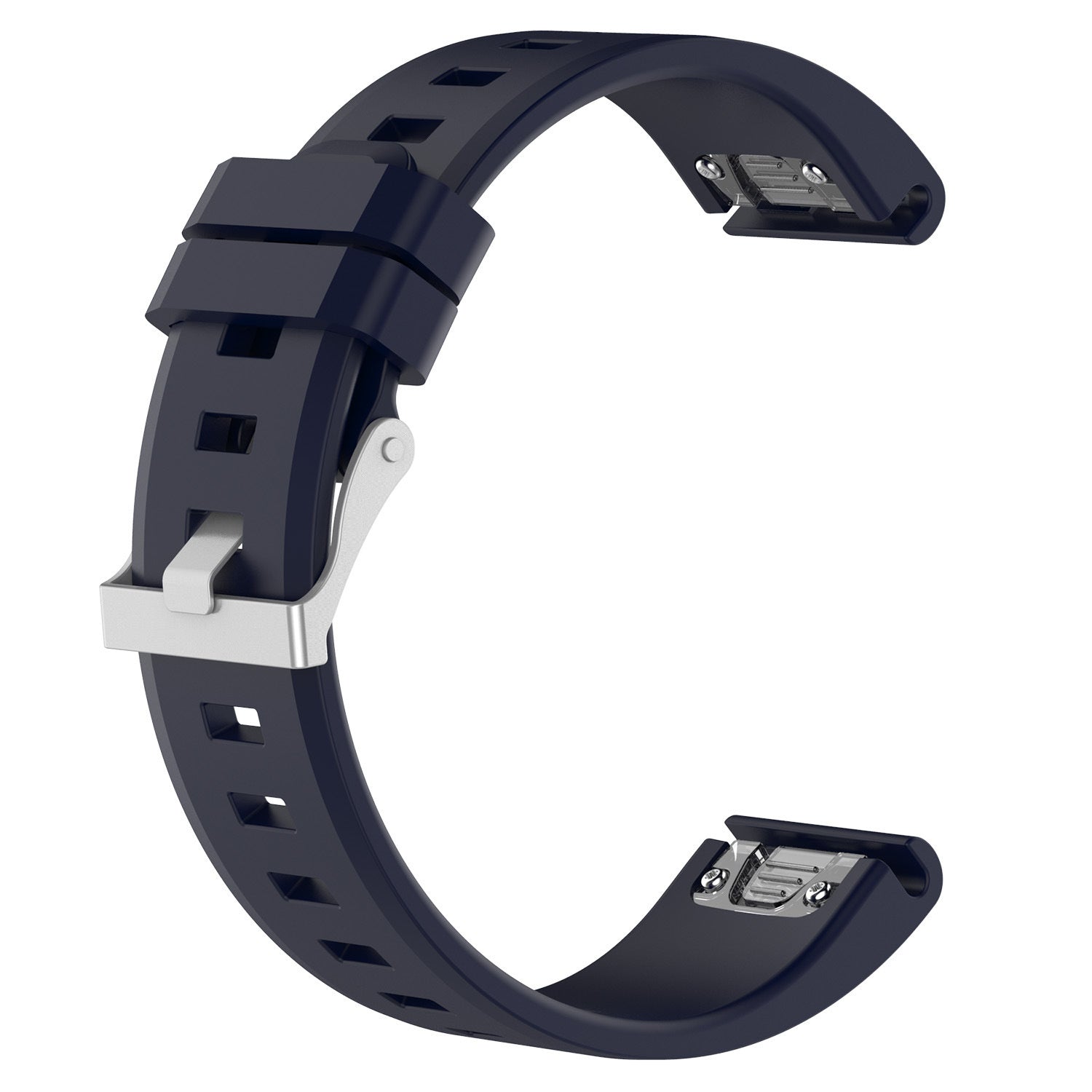 Bracelet silicone brillant Garmin Approach S70 - 42mm (bleu foncé)