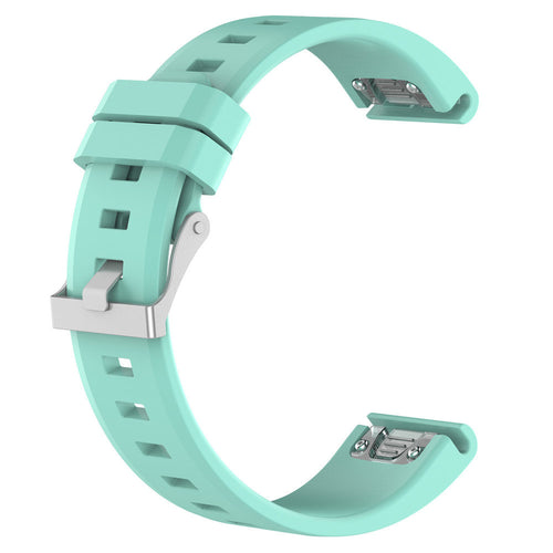 Bracelet silicone brillant Garmin Approach S70 - 42mm (aqua)