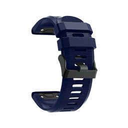 Bracelet silicone Garmin Instinct 3 - 50mm (bleu foncé)