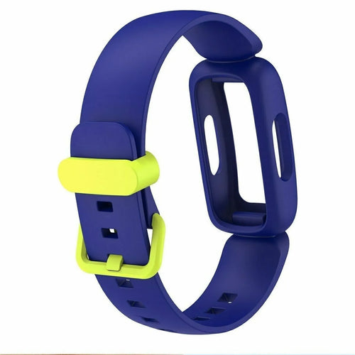 Silicone Strap, blue, without a watch, 3/4 front view