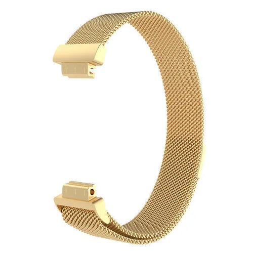 Milanese Strap, gold, without a watch, 3/4 front view