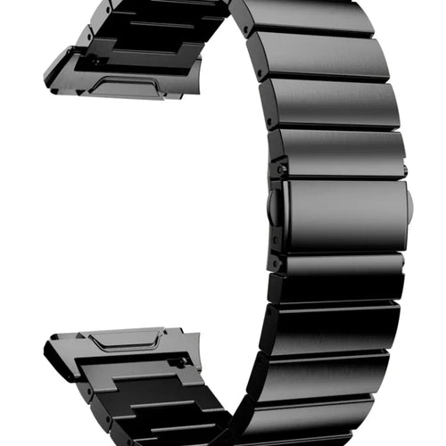 Metal Strap, black, without a watch, 3/4 front view