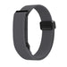 Bandz Bracelet nylon avec boucle-D Fitbit Air (gris foncé)