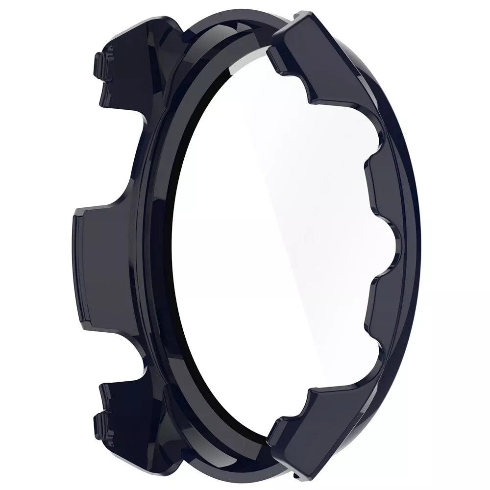 Coque rigide avec verre Garmin Forerunner 965 (bleu foncé)