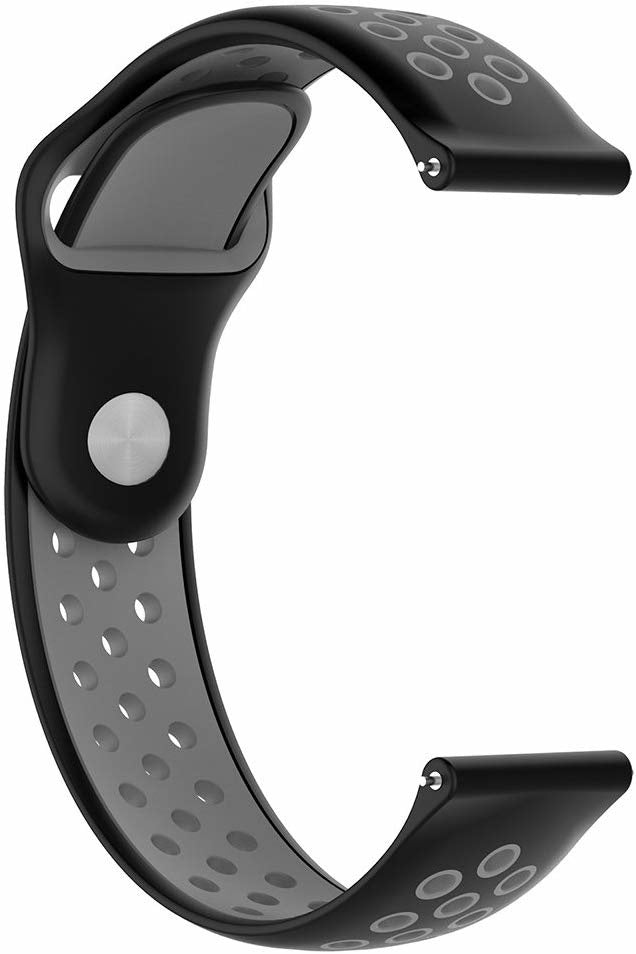 Bracelet sport Oppo Watch S (noir/gris)