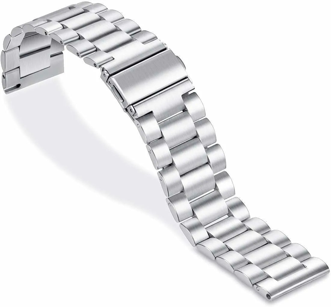 Steel Strap, silver, without a watch, 3/4 front view