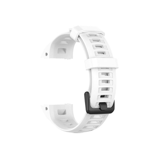 Silicone Strap, white, without a watch, 3/4 front view