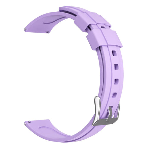 Silicone Strap, light purple, without a watch, 3/4 front view