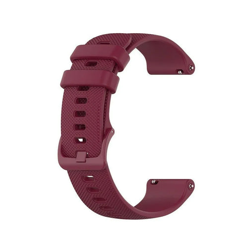 Silicone Sport Strap, without a watch, 3/4 front view