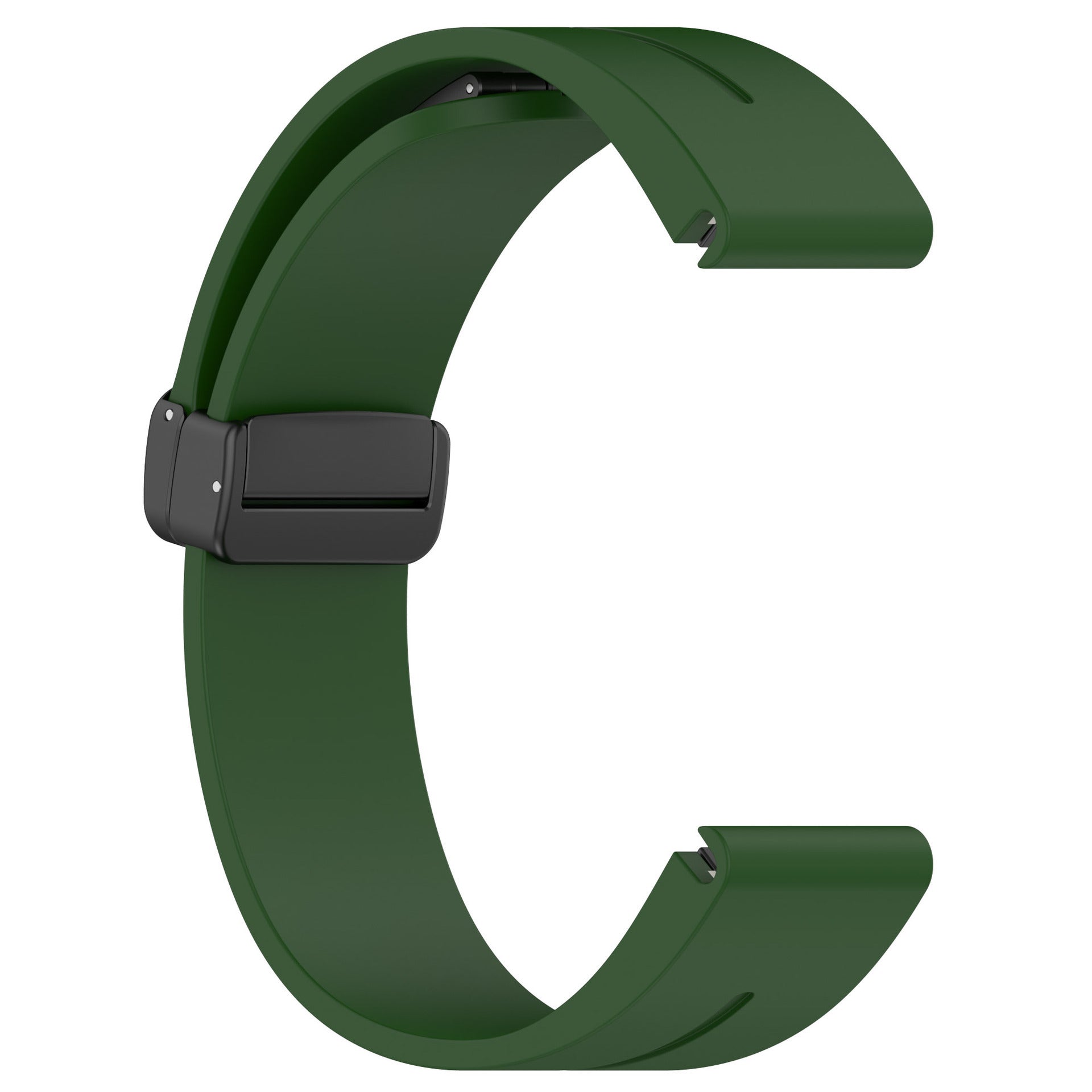 Bracelet silicone avec boucle-D Garmin Tactix 7 Pro (vert militaire)