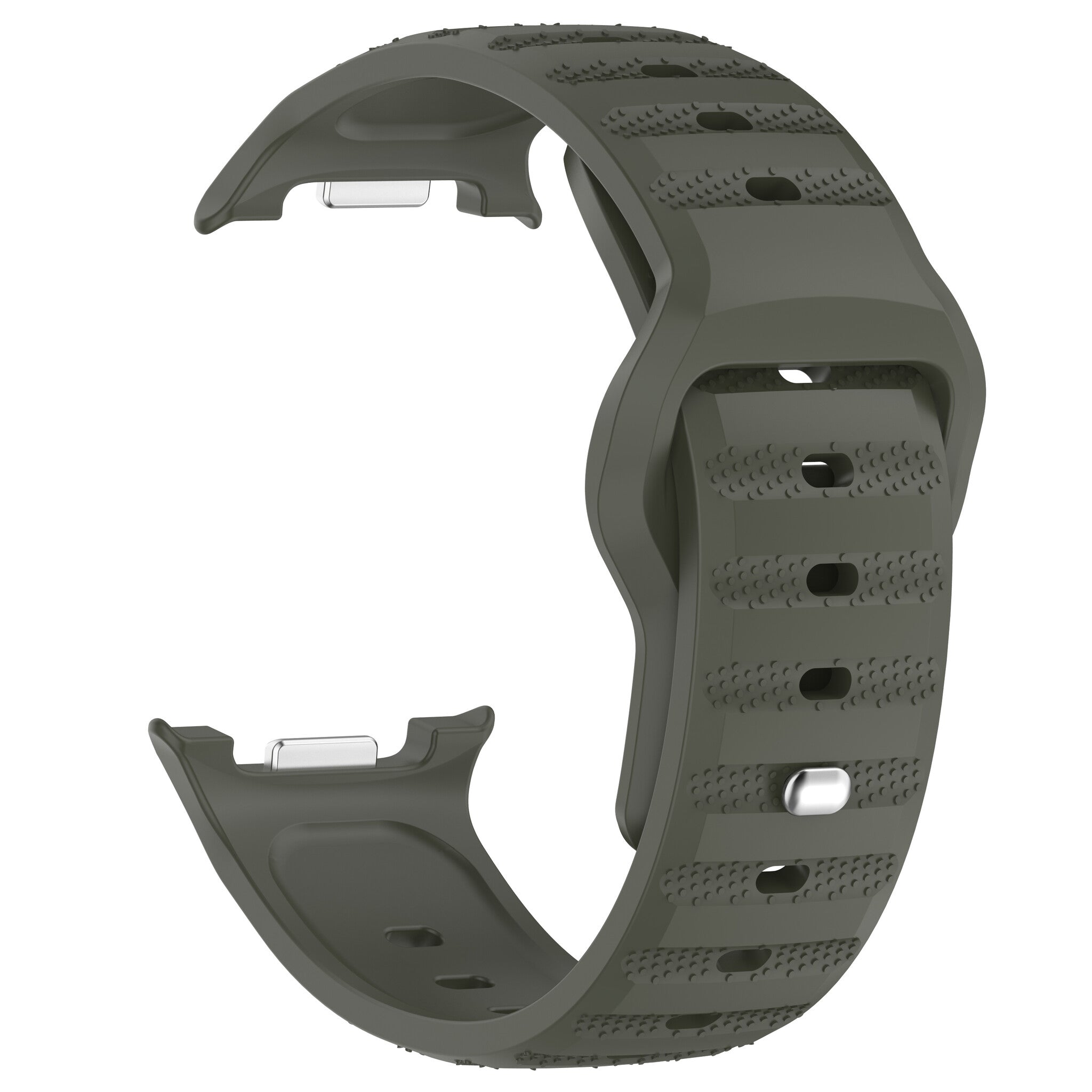 Bracelet silicone Outdoor Samsung Galaxy Watch 8 - 40mm (vert foncé)