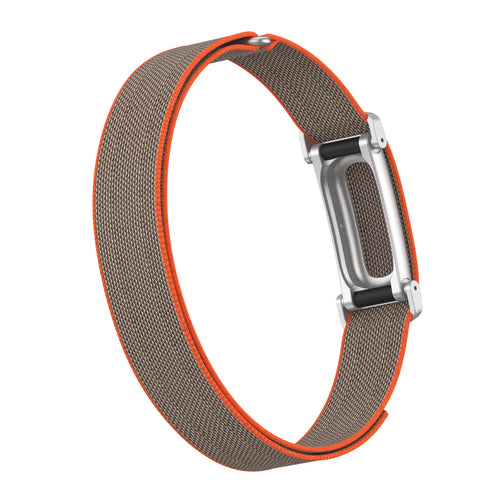 Biceps nylon bracelet Fitbit Air (gris/orange)