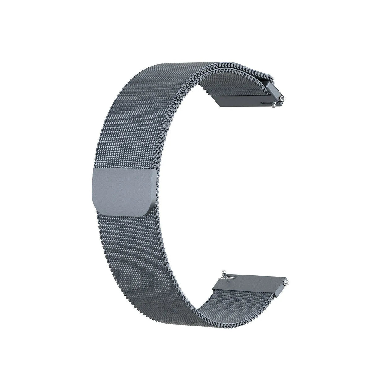Milanese Strap, space grey, without a watch, 3/4 front view