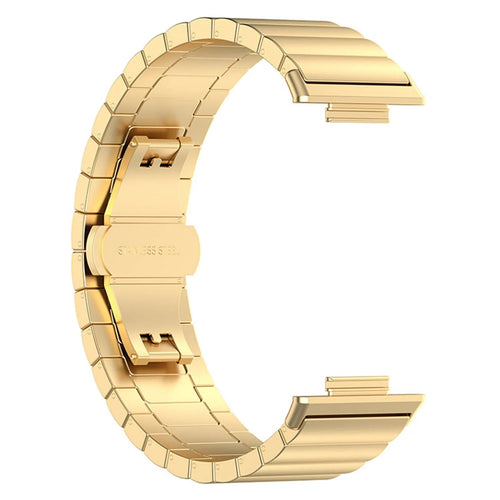 Metal Strap, gold, without a watch, 3/4 front view