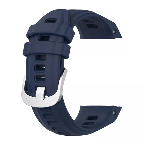 Silicone Strap, dark blue, without a watch, 3/4 front view