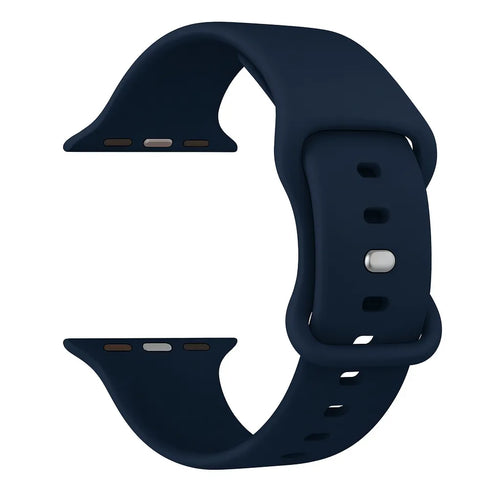 Bracelet Apple Watch silicone (bleu foncé)