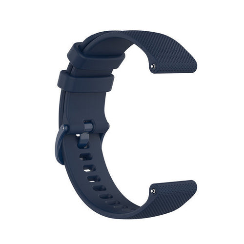 Amazfit Cheetah (Pro) Premium Silicone Strap (Dark Blue)
