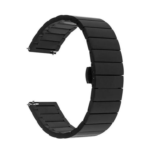 Metal Strap, black, without a watch, 3/4 front view