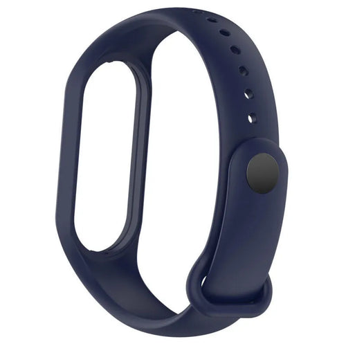 Silicone Strap, dark blue, without a watch, 3/4 front view