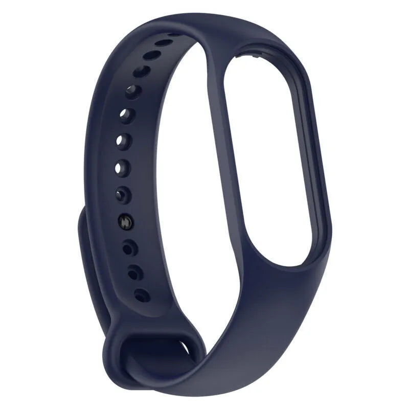 Silicone Strap, dark blue, without a watch, 3/4 front view