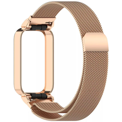 Bracelet Milanais Xiaomi Smart Band 9 Active (or rose)