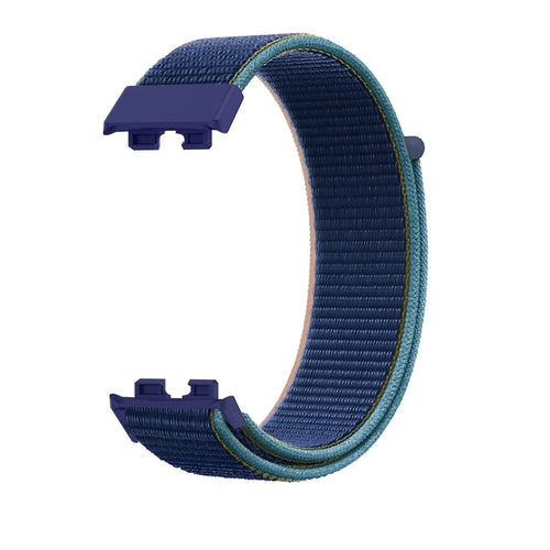 Nylon Strap, dark blue, without a watch, 3/4 front view