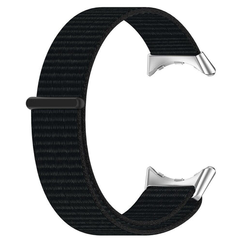 Nylon Strap, black, without a watch, 3/4 front view