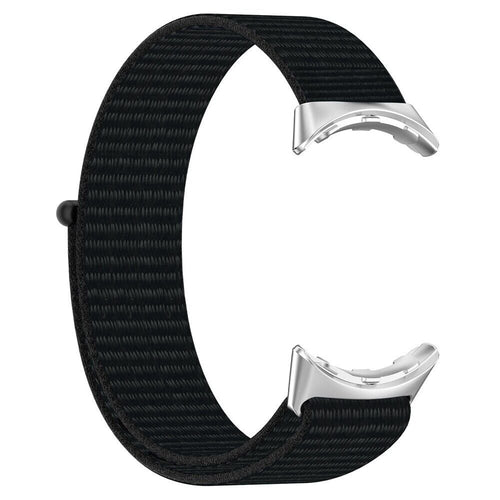 Nylon Strap, black, without a watch, 3/4 front view