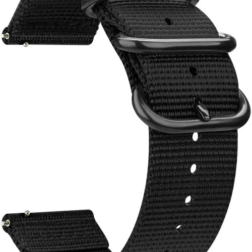 Bracelet nylon avec boucle Coros Apex 42mm (noir)