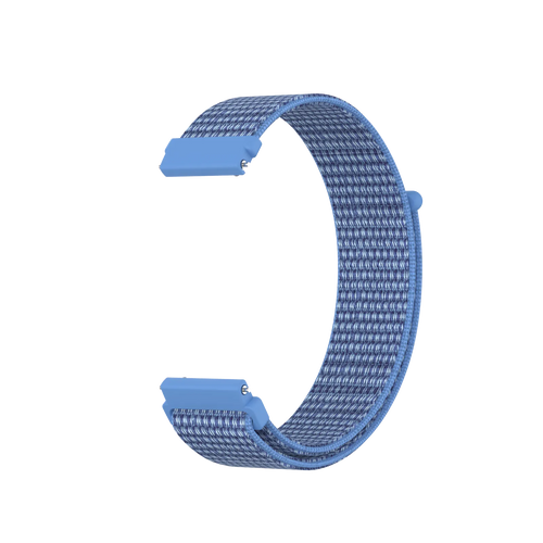 Bracelet nylon Garmin Venu 3s (bleu)