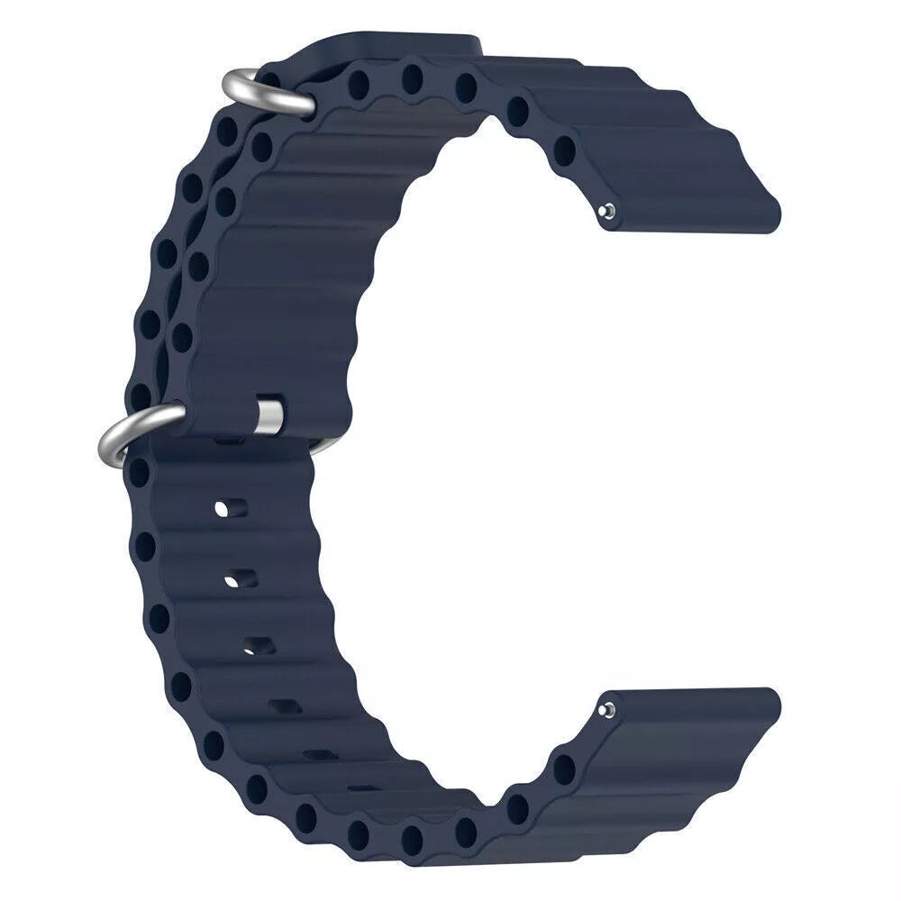 Bracelet Ocean Huawei Watch 5 - 46mm (bleu foncé)