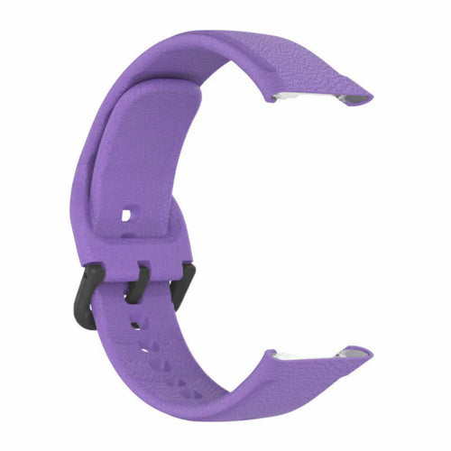 Silicone Strap, purple, without a watch, 3/4 front view