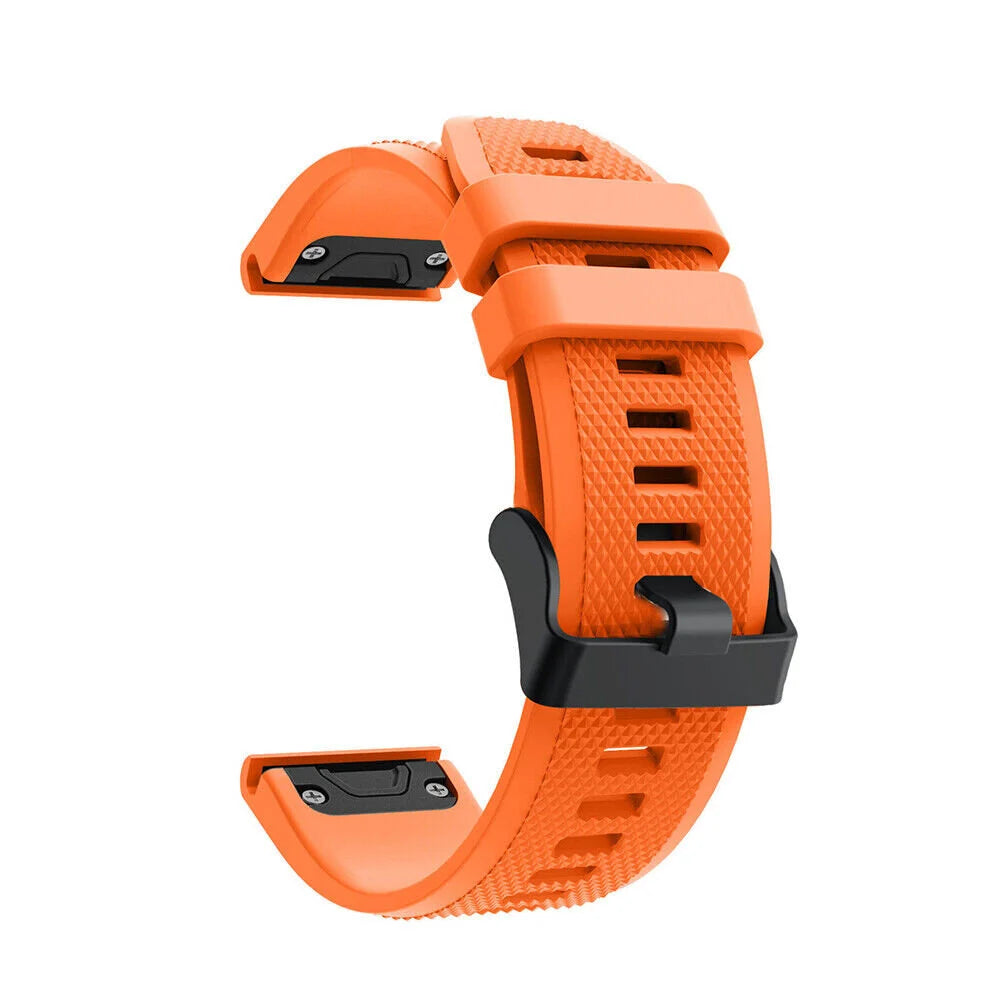 Bracelet silicone Garmin Tactix 8 - 47mm (orange)