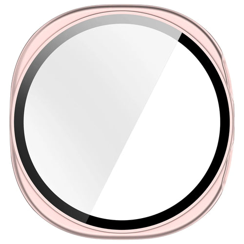 Coque rigide avec vitre Samsung Galaxy Watch 8 - 40mm / 9 - 40mm (rose)
