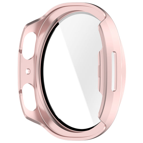Coque rigide avec vitre Samsung Galaxy Watch 8 - 40mm / 9 - 40mm (rose)