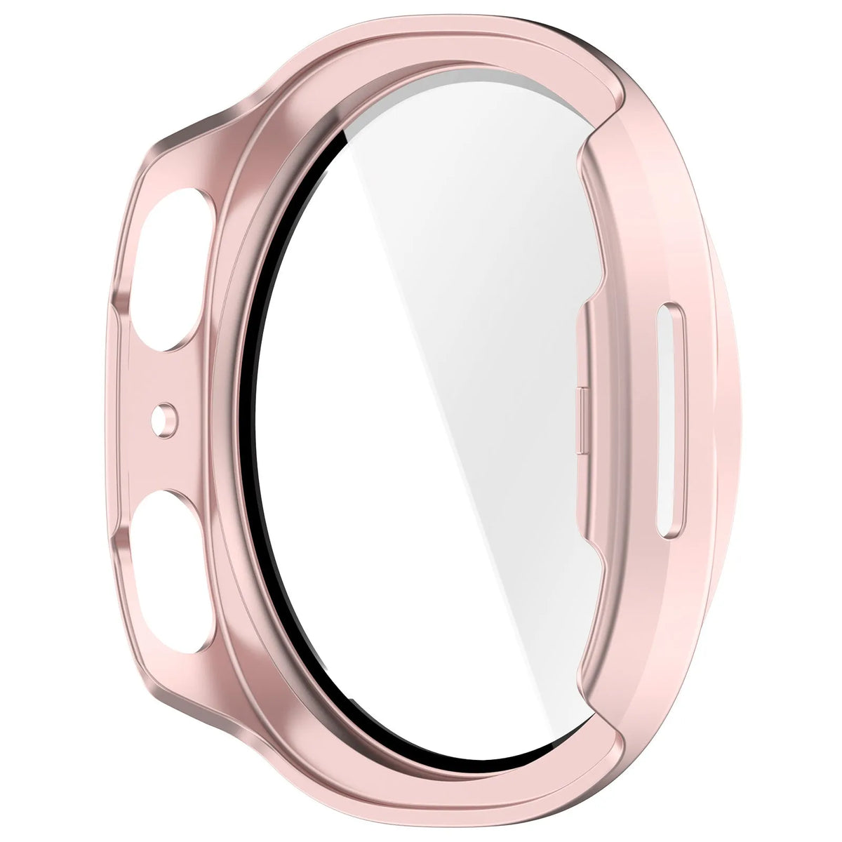 Coque rigide avec vitre Samsung Galaxy Watch 8 - 40mm / 9 - 40mm (rose)