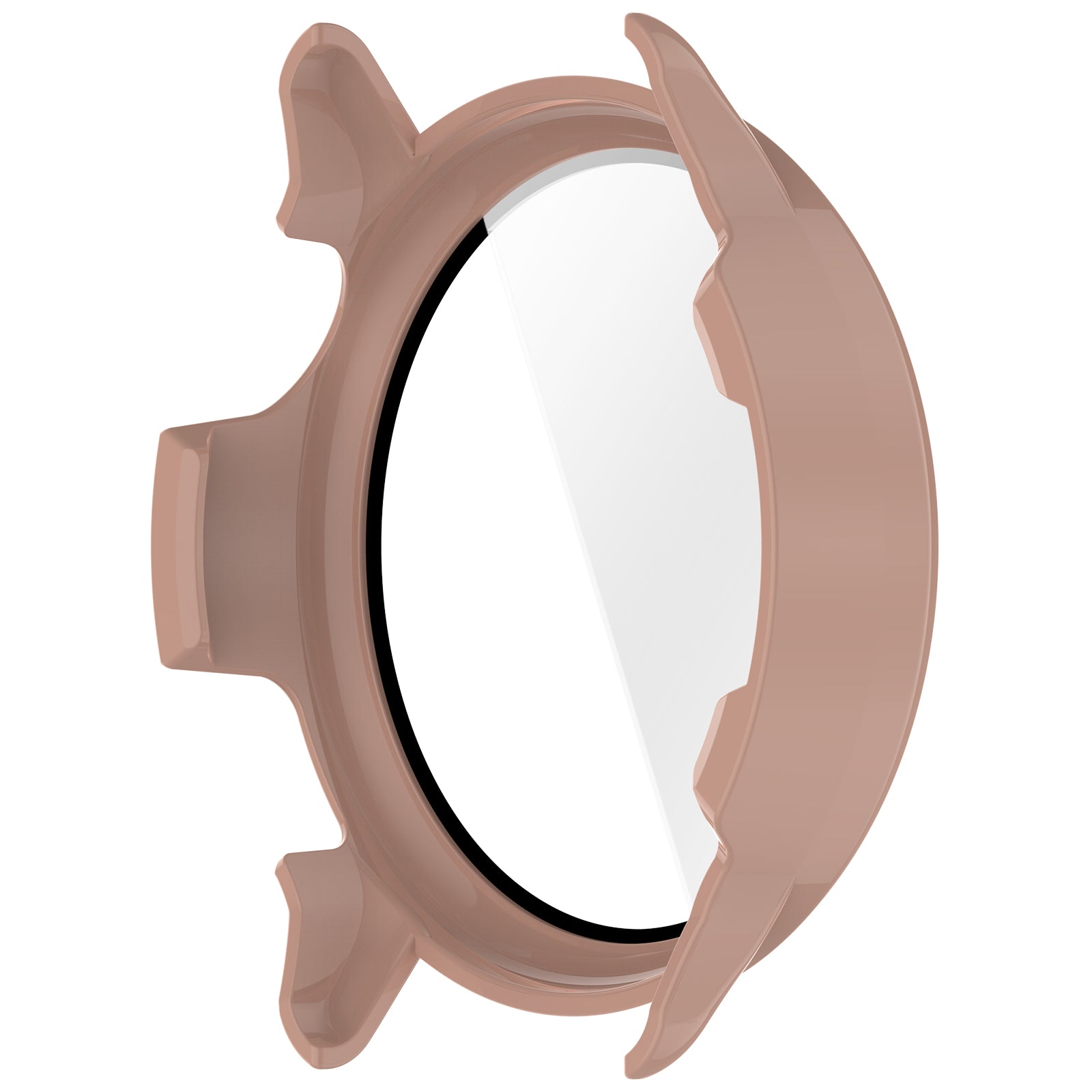 Coque rigide avec verre Garmin Vivoactive 6 (rose)
