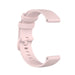 Bracelet montre silicone premium 20mm - universal (rose)
