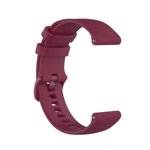 Bracelet silicone 'Premium' Suunto Race 2 (bordeaux)