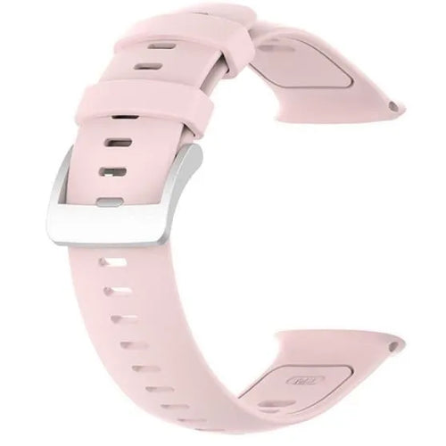 Silicone Strap, pink, without a watch, 3/4 front view