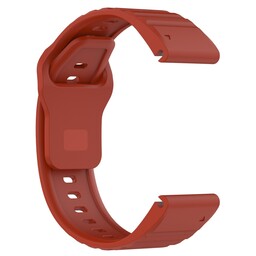 Bracelet silicone outdoor Garmin Instinct E - 45mm (rouge)