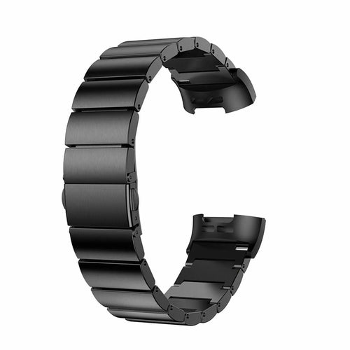 Metal Strap, black, without a watch, 3/4 front view