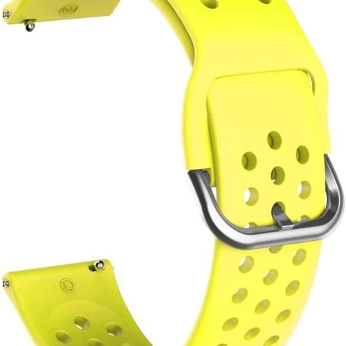 Withings Steel HR Sport Silicone Air Strap (Yellow)