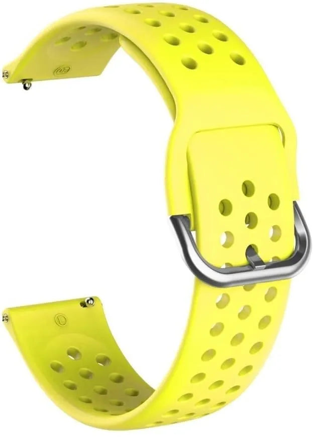 Bracelet silicone 'Air' Amazfit Bip 3 (Pro) (jaune)