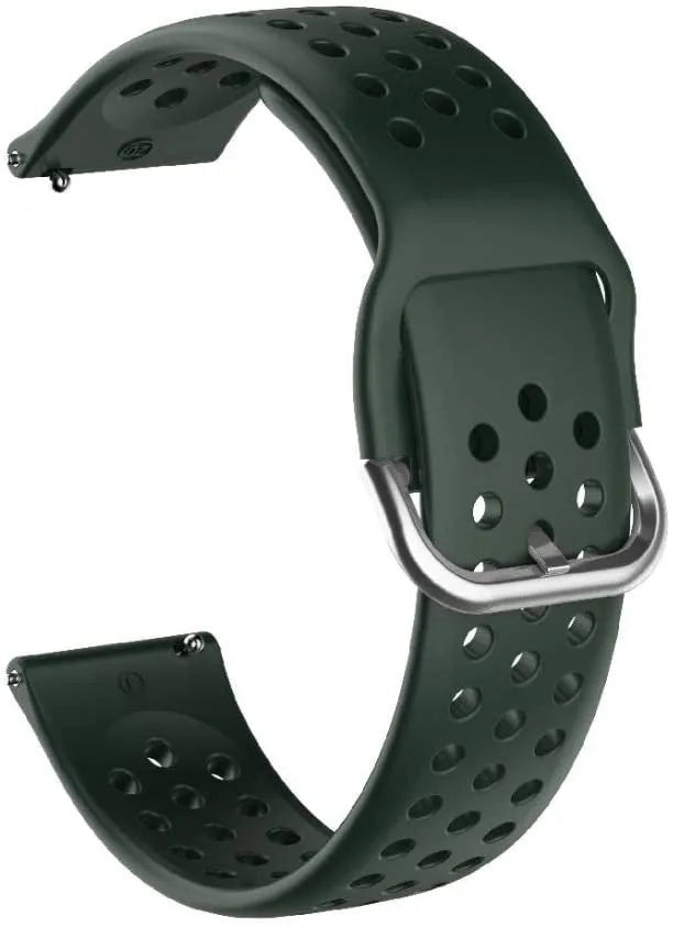 Bracelet silicone 'Air' Amazfit Bip 3 (Pro) (vert foncé)