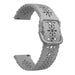 Bracelet silicone à motifs Polar Ignite 3 (gris)