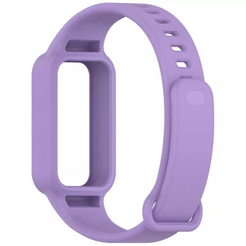 Bracelet silicone Xiaomi Smart Band 9 Active (violet clair)